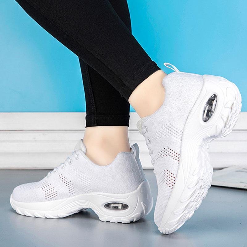 [W-Zapato] Zapatos Deportivos De Baile Para Caminar Antideslizantes Transpirables Para Mujer