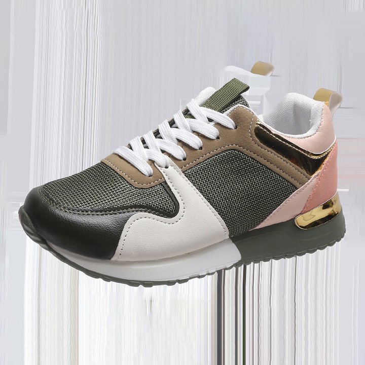 Zapatos Deportivos Ortopédicos Cómodos Con Cordones Para Mujer