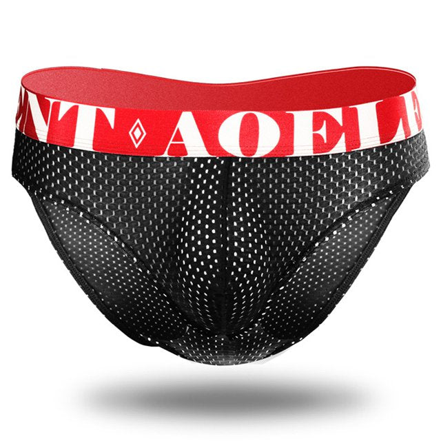 [M-Ropa Interior] Ropa Interior De Seda De Hielo De Bolsa U Masculina