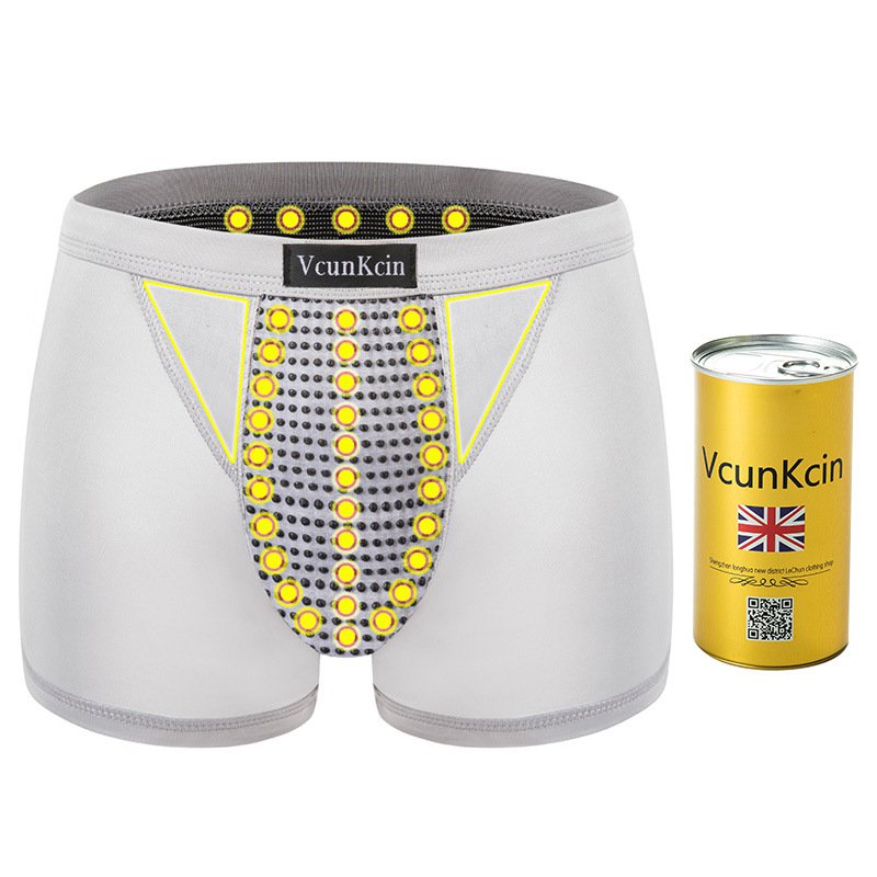 [M-Ropa Interior] Calzoncillos De Piedra Magnética Para Hombres