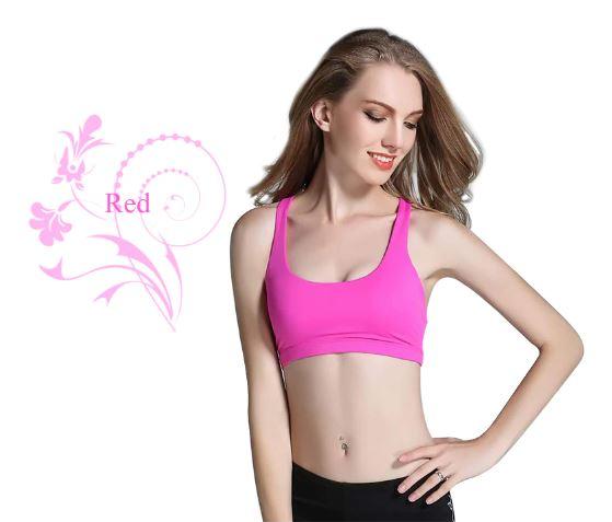 Sujetador Push Up Con Espalda Cruzada Para Mujer