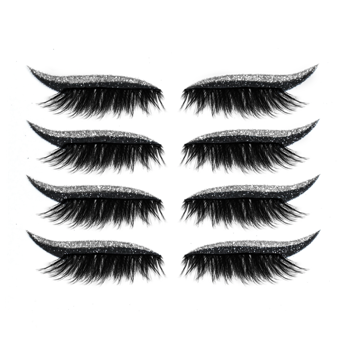 Delineador Flash Reutilizable Y Pegatinas Para Pestañas