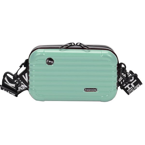 [W-Bolso] Bolso De Mano Cuadrado Con Forma De Estuche De Viaje De Tamaño Mini