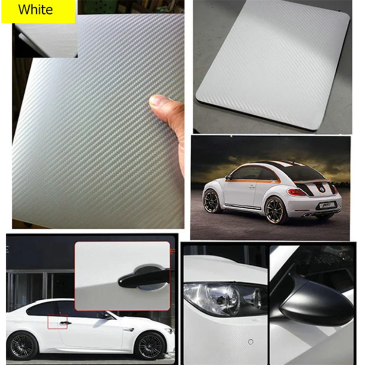 Pegatinas De Modificación De Coche De Fibra De Carbono 3D