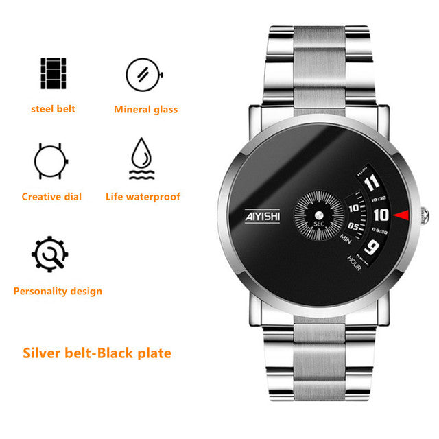 Reloj Impermeable Simple Automático Para Hombres