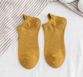 Calcetines de mujer de dibujos animados bordado(3 pares)