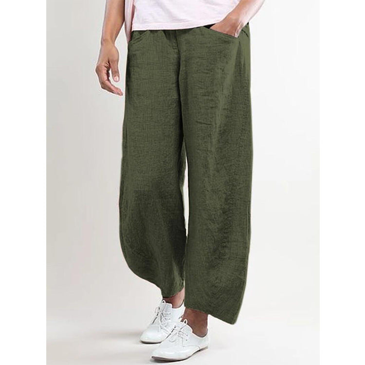 MUJERES BOLSILLOS PANTALONES CASUAL