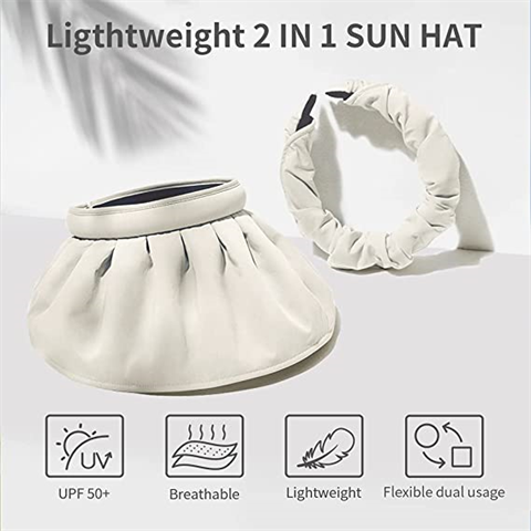 Sombrero Para El Sol 2 En 1