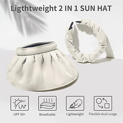 Sombrero Para El Sol 2 En 1