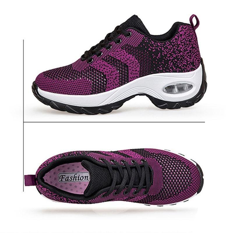 [W-Zapato] Zapatos Deportivos De Baile Para Caminar Antideslizantes Transpirables Para Mujer