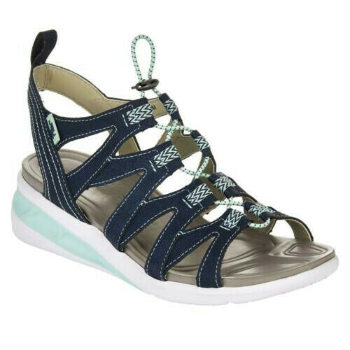 Sandalias Destalonadas Con Tiras Ahuecadas