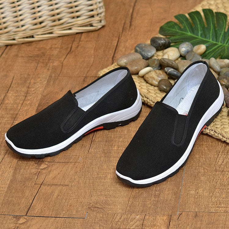 [M-Zapato] Zapatos Casuales Sin Cordones Para Hombre Con Suela Blanda