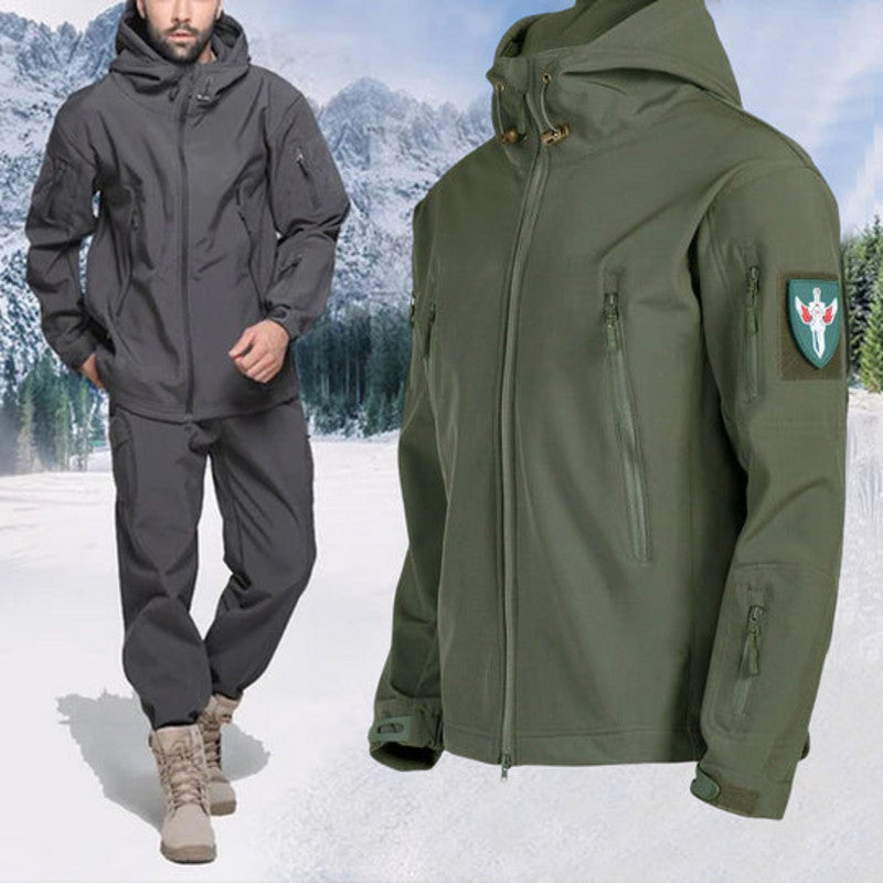 [M-Ropa] Chaqueta De Hombre Chaqueta Táctica Al Aire Libre Chaqueta De Invierno