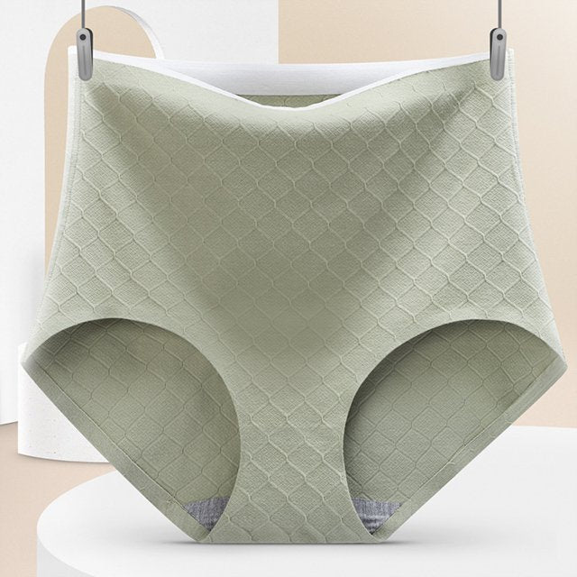 [W-Ropa Interior] Bragas De Cintura Alta Para Levantar La Cadera