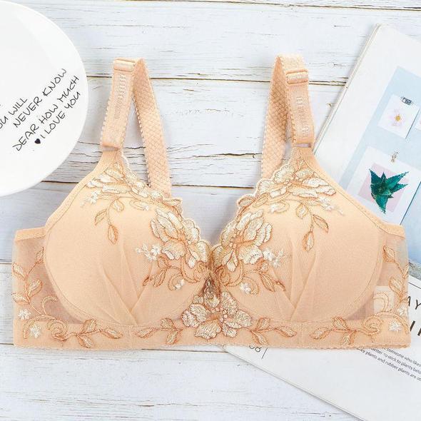 Bralette Fino Sin Hilos De Talla Grande Sujetador Sexy Para Mujer💝