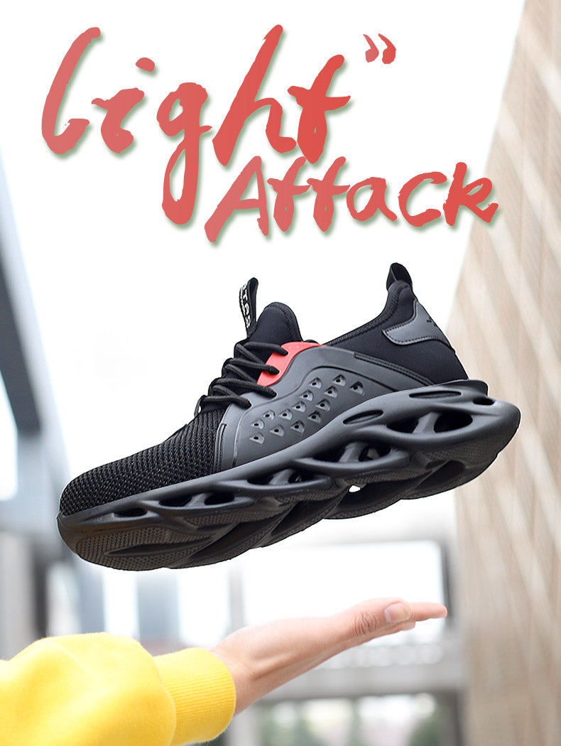 Zapatos de trabajo de seguridad ligeros transpirables