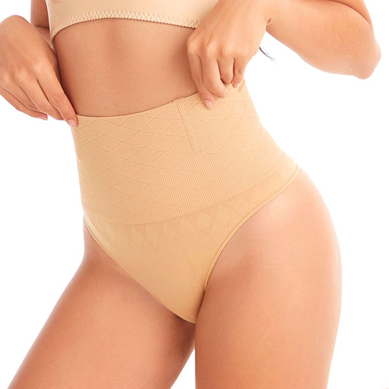 Pantalones De Cintura Alta Y Pantalones Abdominales Sin Costura Para Mujeres, Pantalones En Forma De T