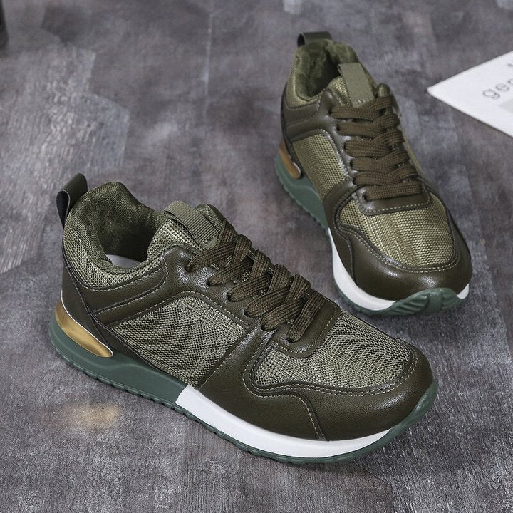 Zapatos Deportivos Ortopédicos Cómodos Con Cordones Para Mujer