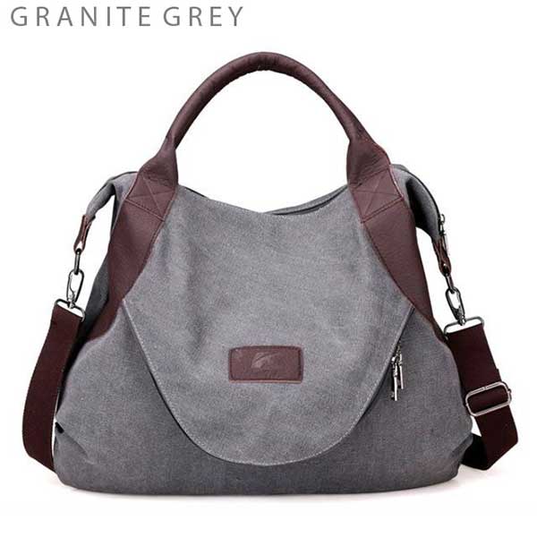 [W-Bolso] Bolsa De Mensajero De Lona Bolso Informal