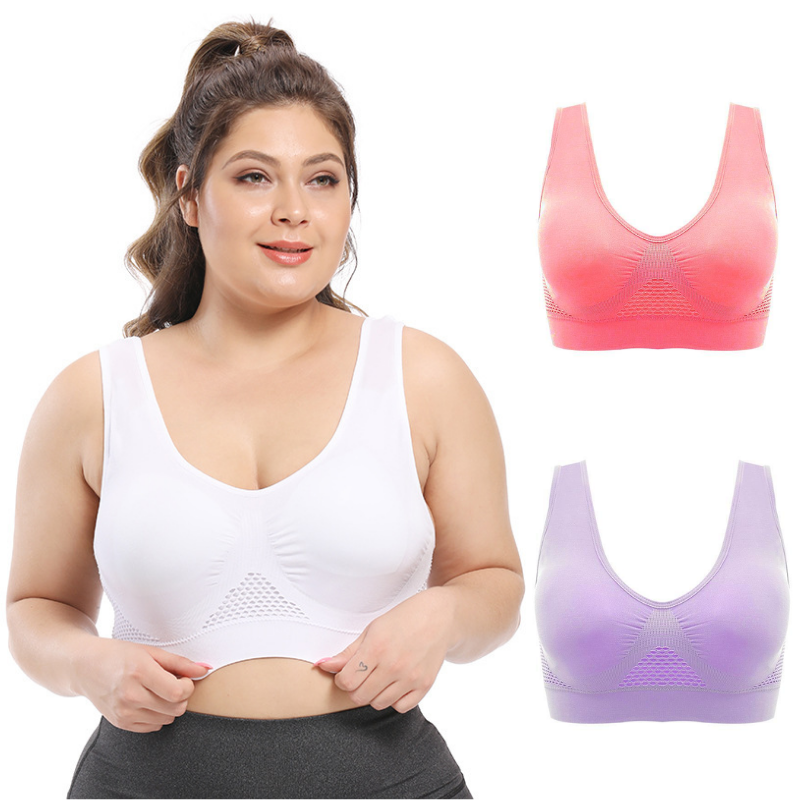 [W-Ropa Interior] Sujetador De Aire Sin Costuras Para Mujer