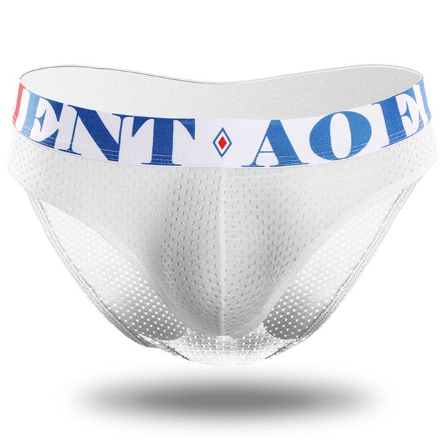 [M-Ropa Interior] Ropa Interior De Seda De Hielo De Bolsa U Masculina