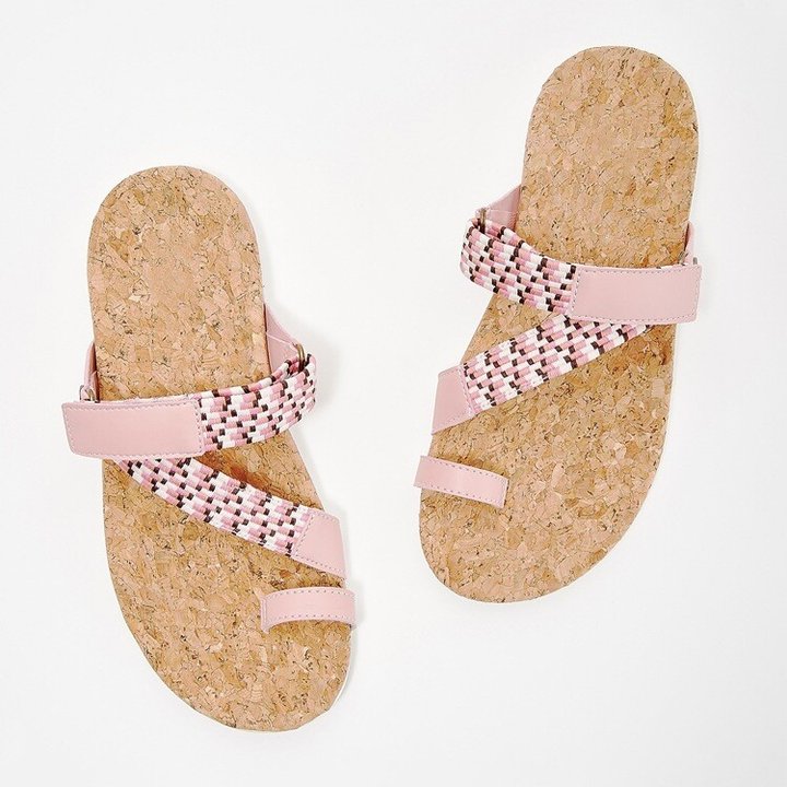 Sandalias Planas Diarias Para Mujer