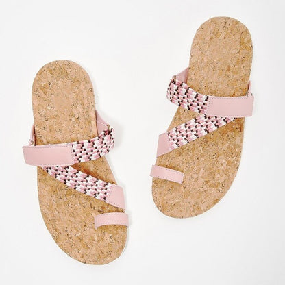 Sandalias Planas Diarias Para Mujer