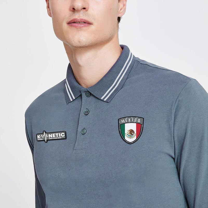 Camiseta de manga larga con la bandera mexicana - MXbueno