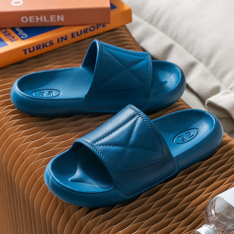 Zapatillas antideslizantes de fondo grueso de moda