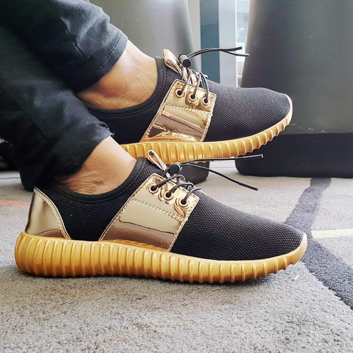 Zapatillas de primavera y otoño tendencia cómoda para hombre y mujer