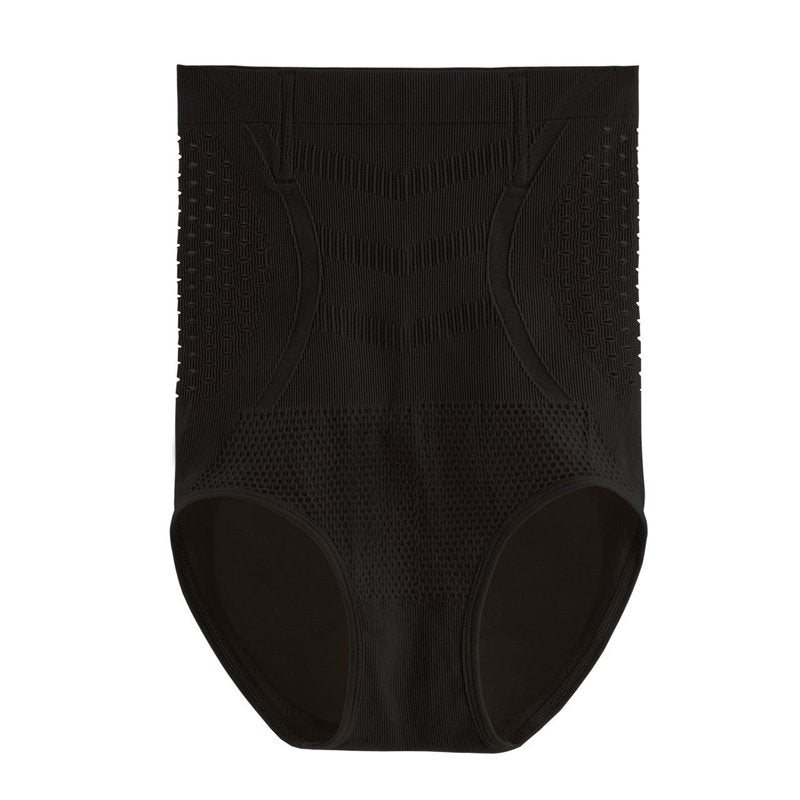 [W-Ropa Interior] Pantalones De Cintura Alta Con Ventilación Hueca Ultrafina