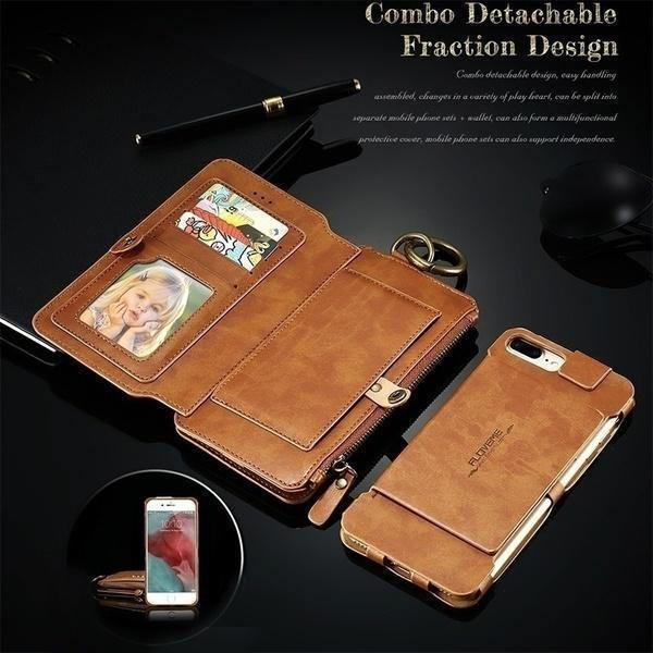 Funda de cartera de soporte retro clásico para movil - MXbueno