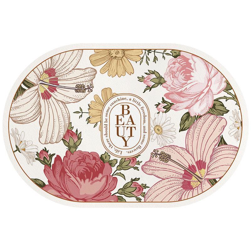 Alfombrilla Retro Suave De Barro De Diatomeas