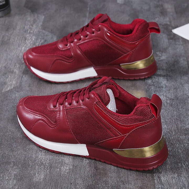 Zapatos Deportivos Ortopédicos Cómodos Con Cordones Para Mujer