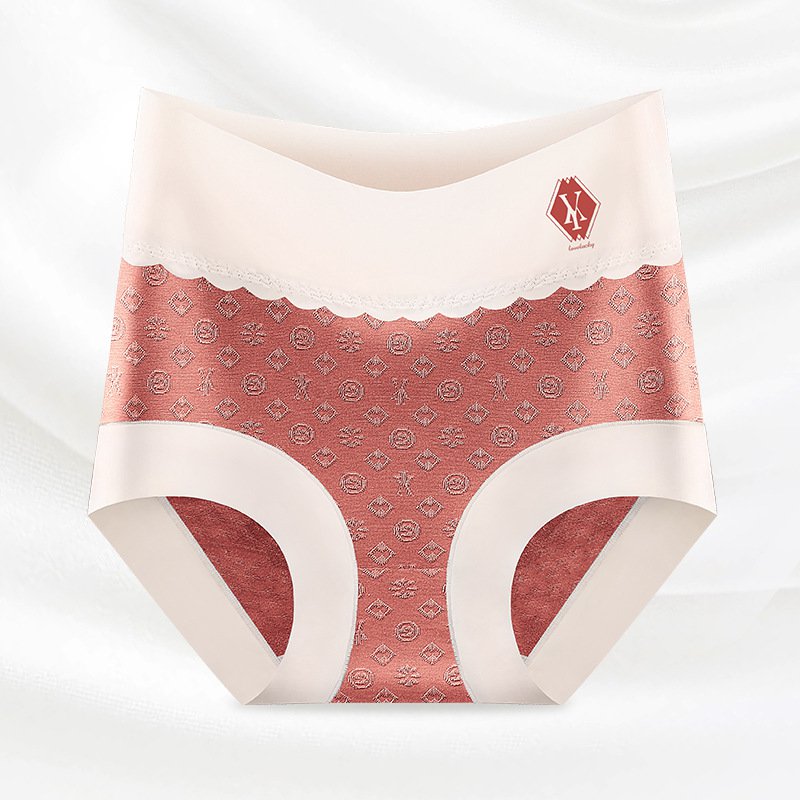 [W-Ropa Interior] Braguita Talle Alto Jacquard Grabado Modal