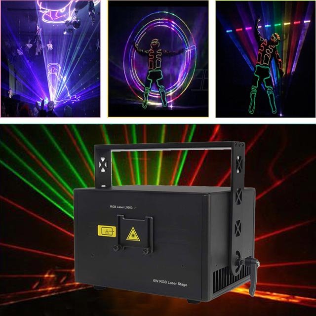 Espectáculo láser portátil - Caja láser