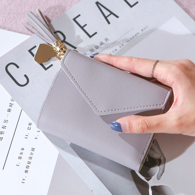 Cartera corta de mujer pequeña con alta calidad y elegante    ¡Gran oferta limitada! Comprar 2 menos 30 MXN