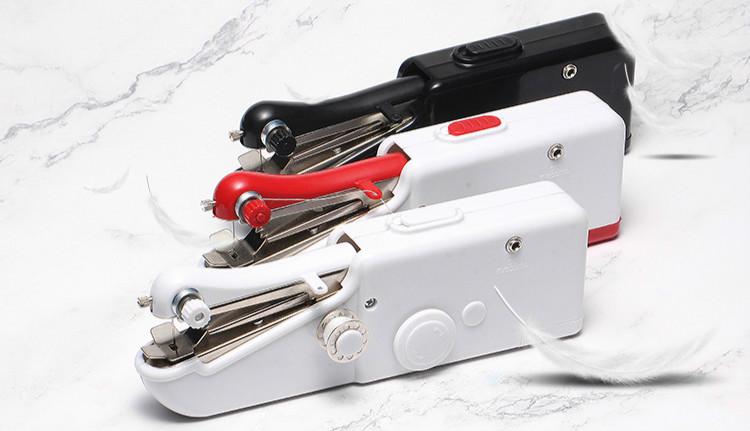 Mini máquina de coser eléctrica portátil