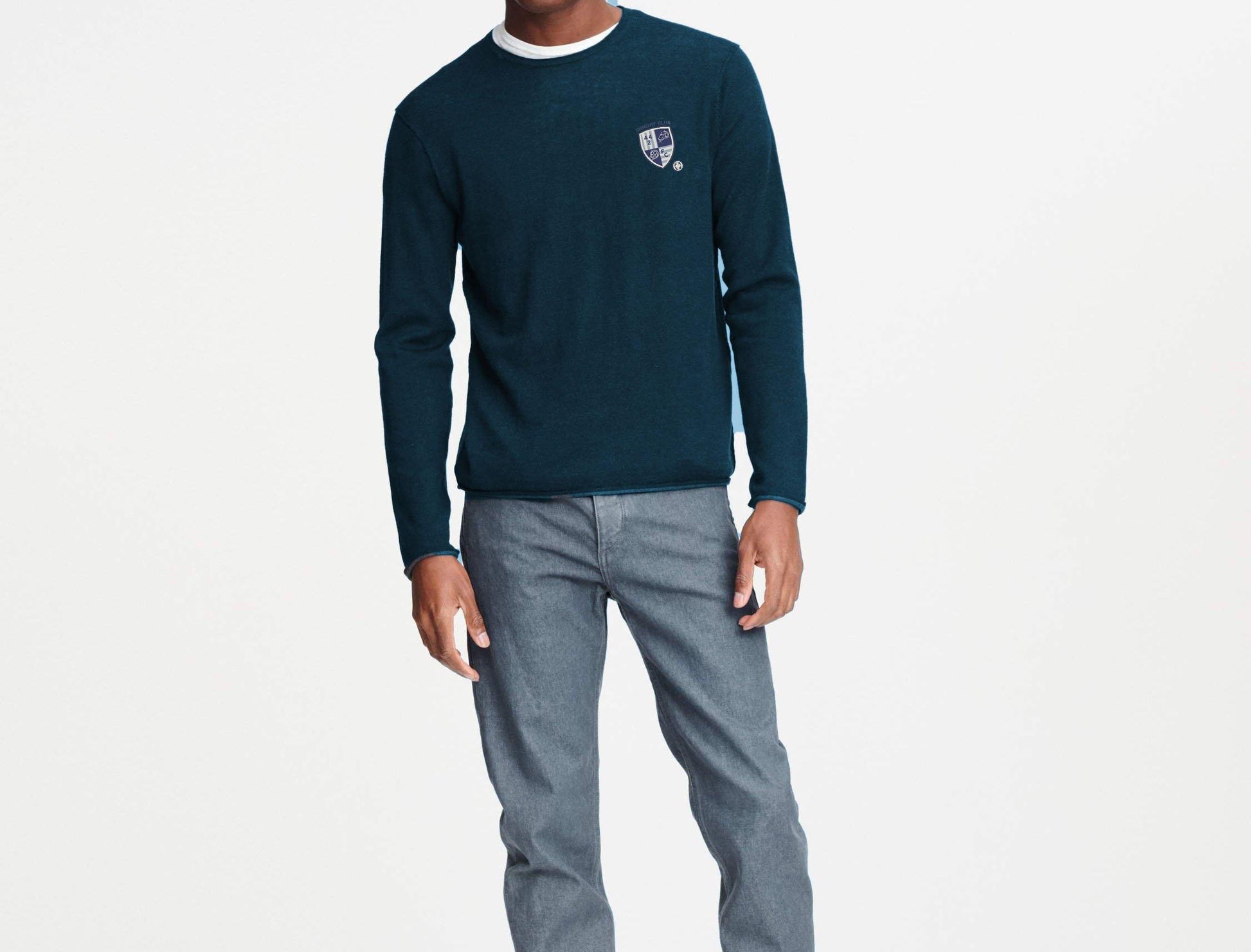 Camiseta de manga larga con multicolor para hombre - MXbueno