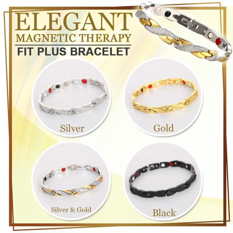 [001] Elegante Pulsera Fit Plus De Terapia Magnética