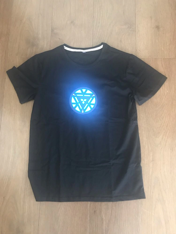 Iron Man LED Reactor camiseta ligera