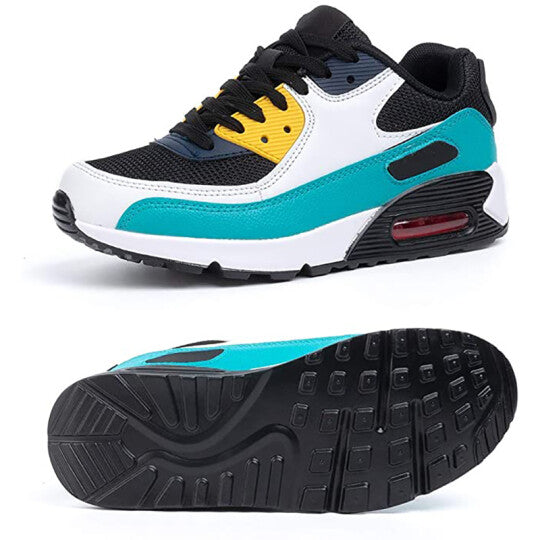 Zapatillas Informales De Malla Transpirable Con Cordones Para Mujer