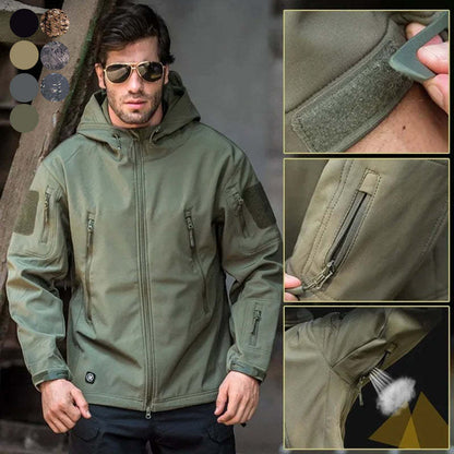 [M-Ropa] Chaqueta De Hombre Chaqueta Táctica Al Aire Libre Chaqueta De Invierno