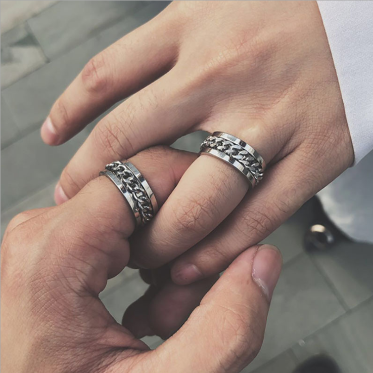 [001] Anillo Giratorio De Alivio Del TDAH