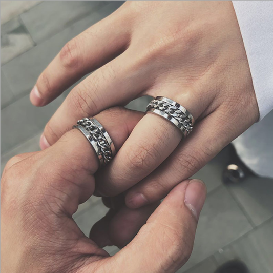 [001] Anillo Giratorio De Alivio Del TDAH