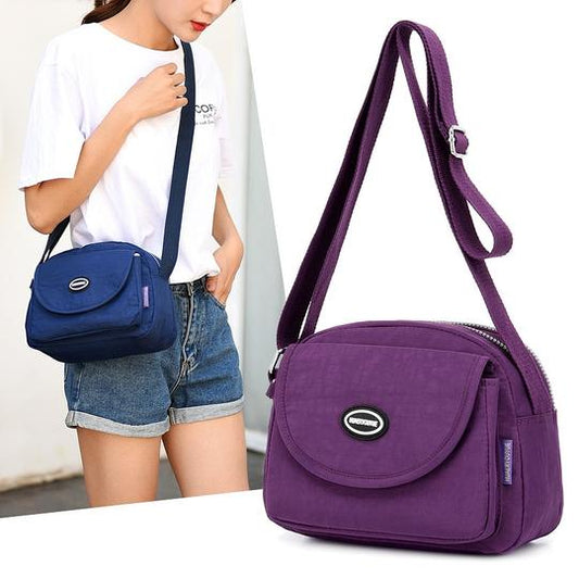 Bolsos Bandolera De Nailon Impermeable Para Mujer