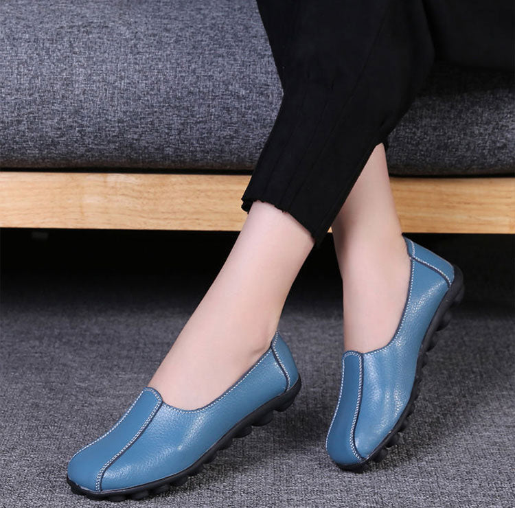 Zapatos De Cuero De Alta Calidad, Súper Suaves Y Transpirables, Antideslizantes Y Livianos