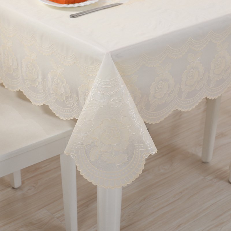 Mantel De PVC Resistente Al Agua, Anti-quemaduras, A Prueba De Aceite Y Sin Lavado