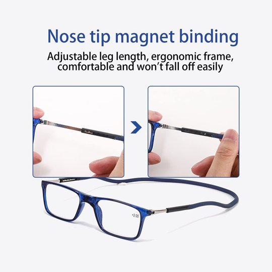 Gafas De Lectura Magnéticas Portátiles Para Colgar En El Cuello