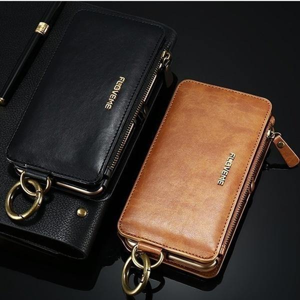 Funda de cartera de soporte retro clásico para movil - MXbueno